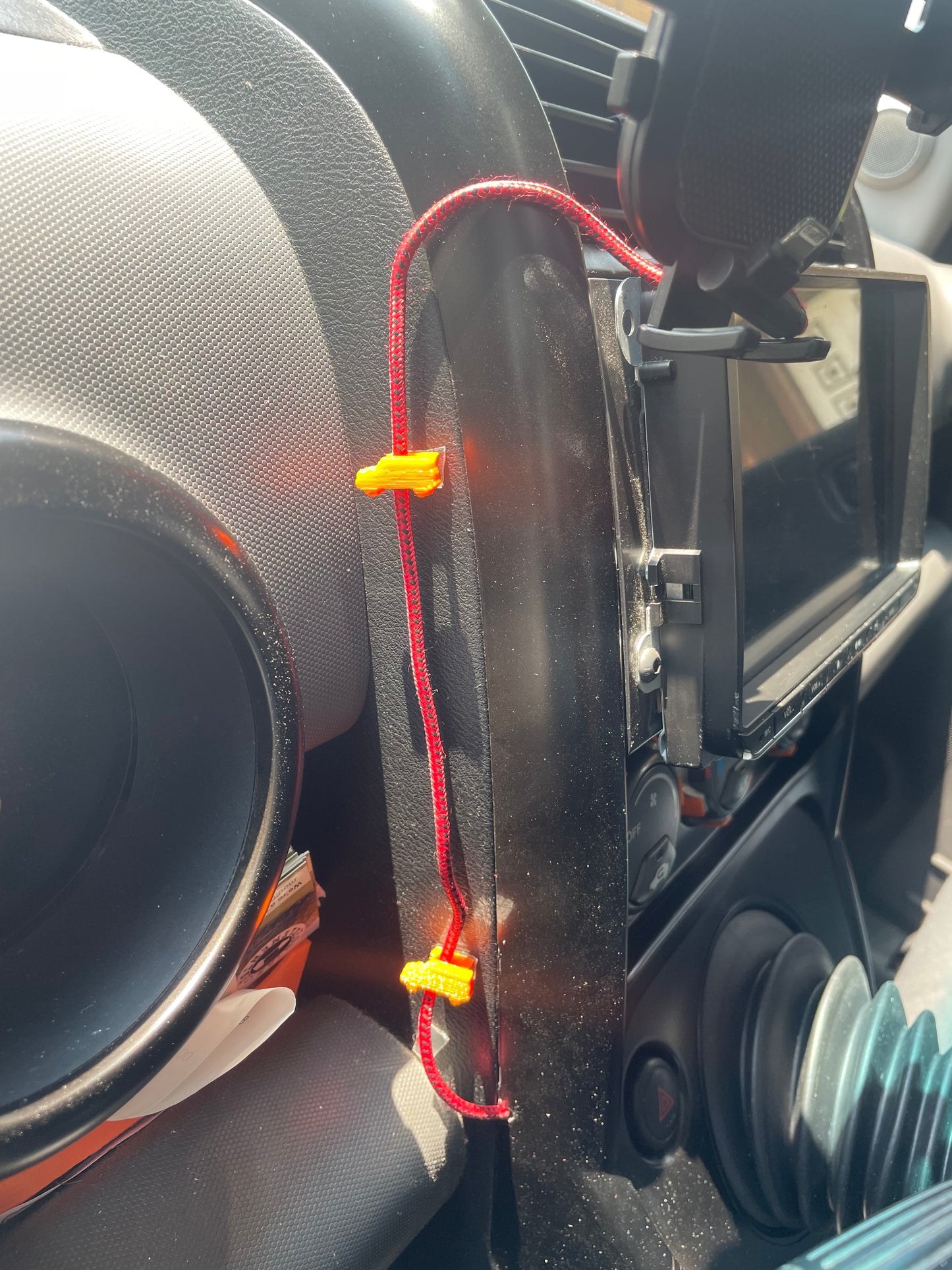 Honda Element Shaped Cable Clip - Keep Wires Tidy with Soft (Rubber/TPU) Material and Vibrant Colors!