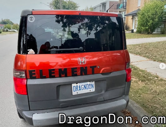 Customizable 3D-Printed "ELEMENT" Letters