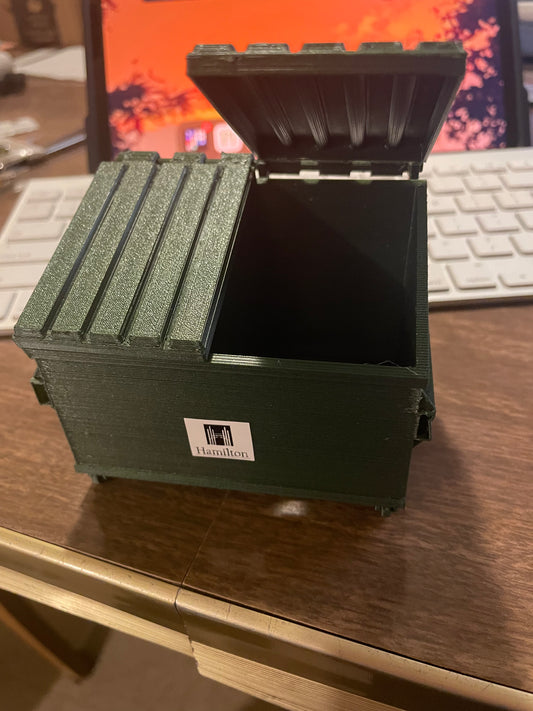 Mini Dumpster Incense Burner | Customizable & Aromatically Ironic