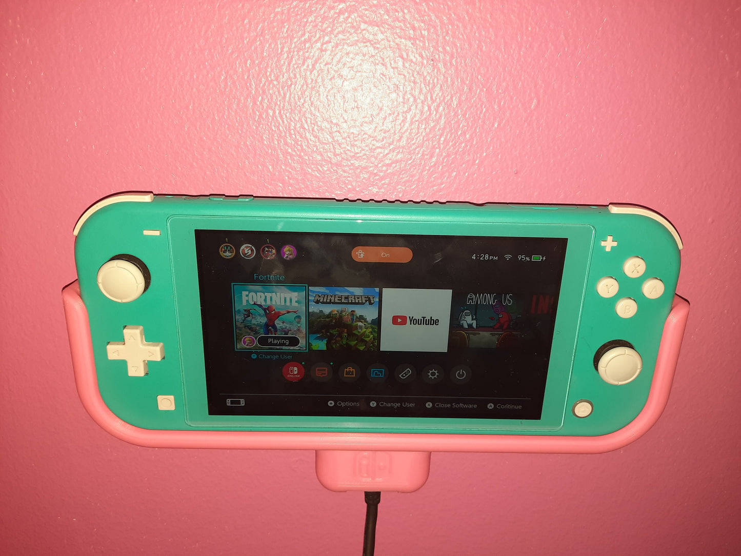 Nintendo Switch Lite Wall Mount