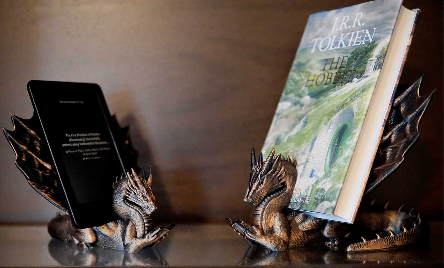 BOOK WYRM DISPLAY (BOOK & TABLET VERSIONS available)